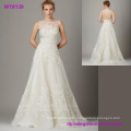 Latest Design Sleeveless Bride Dress New Style Sexy Lace Wedding Dress